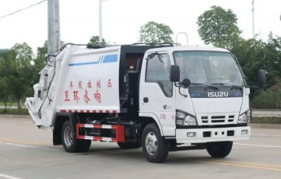 慶鈴五十鈴600P國六6方壓縮式垃圾車_壓縮式垃圾車生產(chǎn)廠家